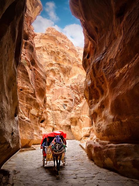 The Siq, Petra by Luca M. on YouPic