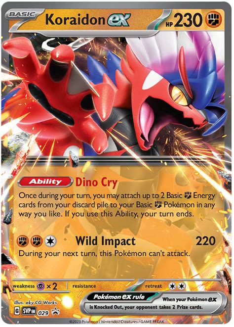 Koraidon ex - Scarlet & Violet Promos #29 Pokemon Card