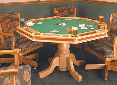 Wood Poker Table Top