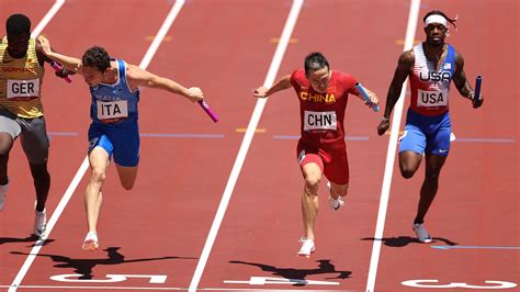 U.S. men miss 4x100m final in latest relay disaster | NBC Olympics