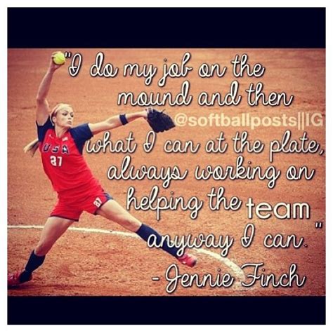 Encouraging Quotes For Softball Players