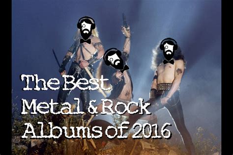 The Top 50 Metal, Rock, and Noise Albums of 2016 | BeardedGMusic