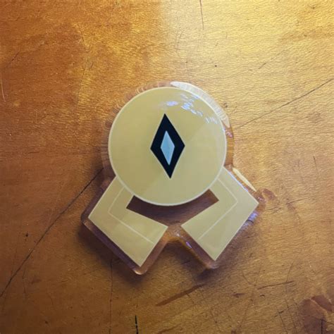 Cultist Symbol Acrylic Pin spooky Month - Etsy