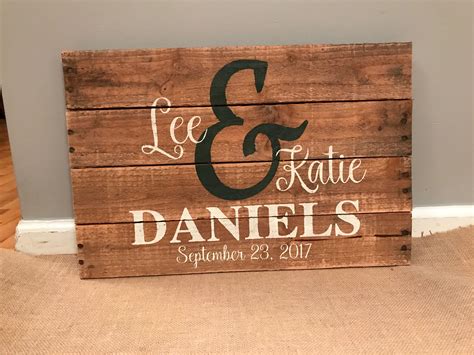 Wood Sign For Wedding: A Perfect Addition To Your Special Day | FASHIONBLOG