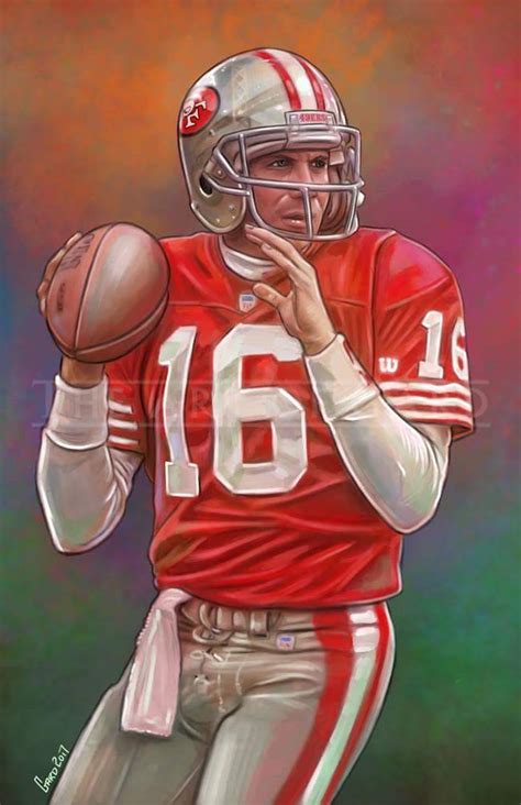 Art of Gard — Joe Montana 11X17 #JoeMontana #49ers #FanArt