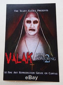 The Conjuring 2 Nun Painting