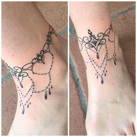 Ankle Bracelet Tattoo Ideas - Printable Computer Tools