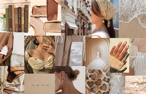 beige-collage-wallpaper - Idea Wallpapers , iPhone Wallpapers,Color Schemes