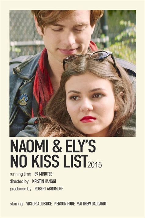 Naomi and Ely’s no kiss list minimalist movie poster | Film posters minimalist, Movie posters ...
