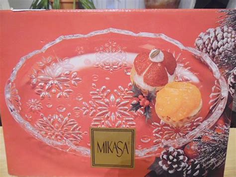 Mikasa Snowflake serving plate. $15. Excellent gift idea for shower or ...