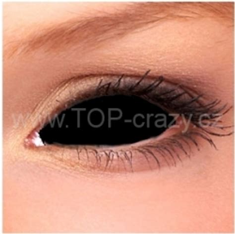 BLACK SCLERA Prescription Contact Lenses - Lucifer - Colored ...