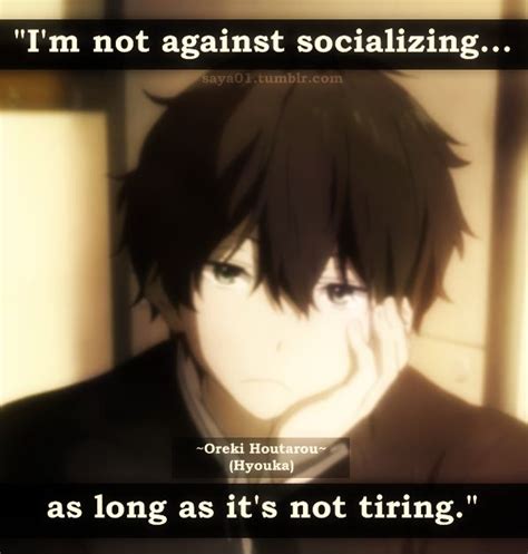 Pin by Anime Quotes on # Anime Quotes | Anime quotes, Hyouka, Anime