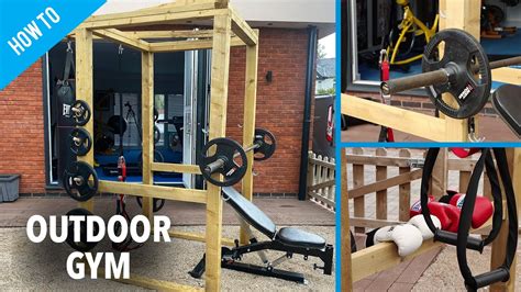 How to build a DIY Outdoor Gym - YouTube