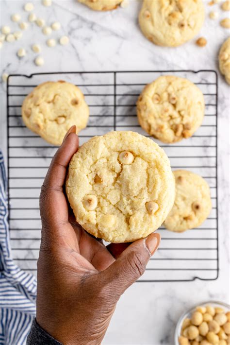 Ghirardelli White Chocolate Macadamia Nut Cookie Recipe - Simplified Chef