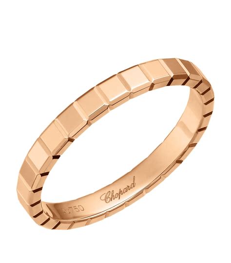 Rose Gold Ice Cube Pure Ring