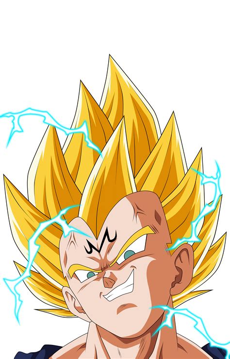 Majin Vegeta Ssj2 V.2 by Luciano160 on DeviantArt