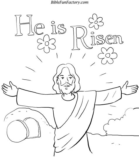 Religious Easter Coloring Pages For Preschoolers at GetColorings.com | Free printable colorings ...