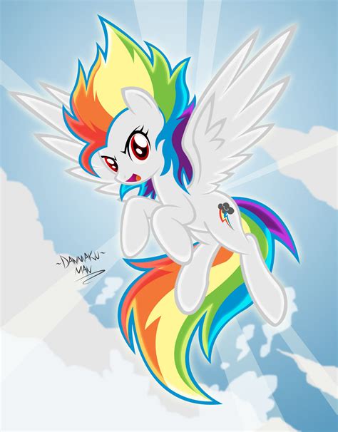 Super Rainbow Dash by DANMAKUMAN on DeviantArt