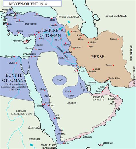 Middle-East map at 1914 by AYDeezy on DeviantArt
