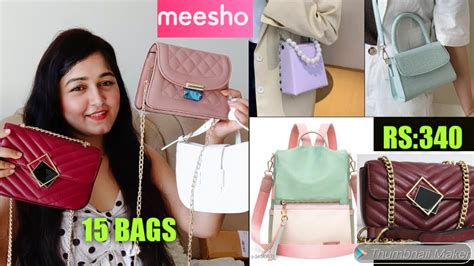 Meesho 15 Best Quality Bags Haul Start Rs:230/ Sling Bag, Hand Bag, Backpack Clutch Haul #Meesho ...