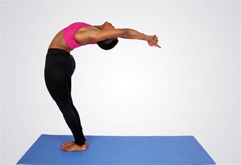 Flexible Woman Doing Backbend Yoga Pose