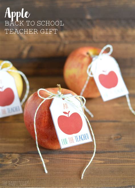 Apple Back to School Teacher Gift - Inspiration Made Simple