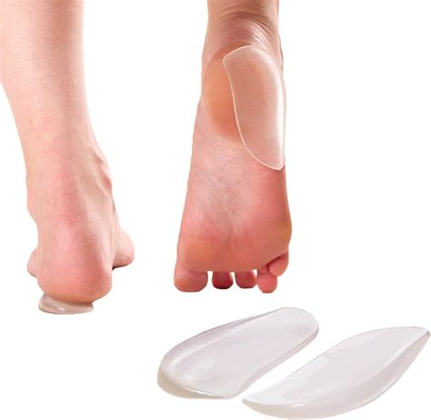 Buy BraceAbility Medial & Lateral Heel Wedge Silicone Insoles Pair ...