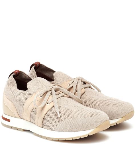 Loro Piana 360 Flexy Walk Sneakers in Beige (Natural) - Lyst