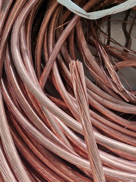 Pure Copper Scrap Metal Wire Scrap Thick Copper Wire Scrap - Copper ...