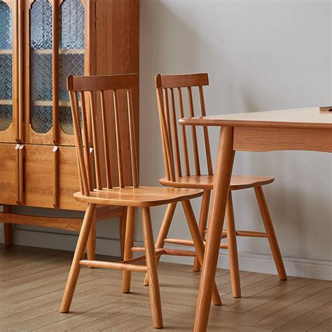 Modern Minimalist Style Wooden Dining Chairs - Solid Wood Dining Chairs