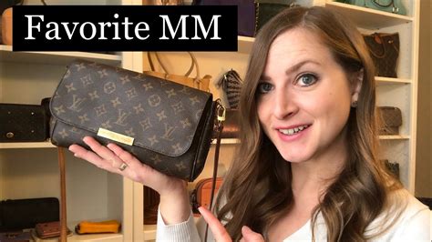 Louis Vuitton Favorite MM! Features, What Fits, Mod Shots - YouTube