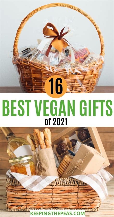 Best Vegan Gift Baskets of 2021 - Keeping the Peas