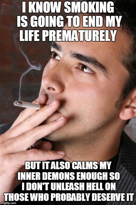 Smoking a Cigarette Memes - Imgflip