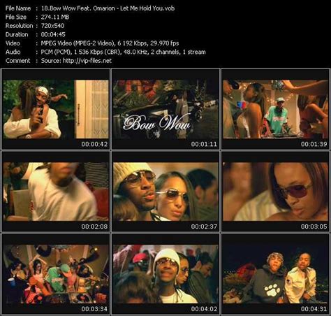 Bow Wow Feat. Omarion - Let Me Hold You - Download High-Quality Video(VOB)