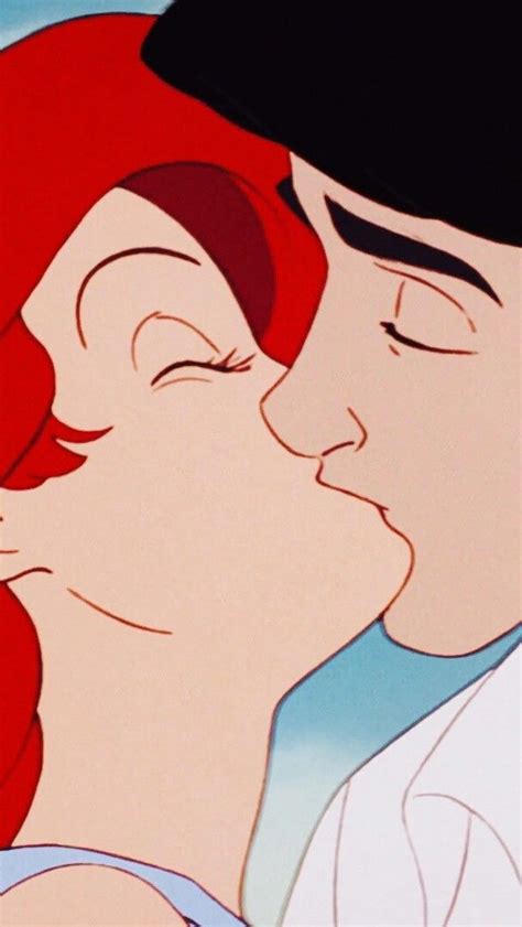 Kiss Ariel and Eric | Disney Canvas Art
