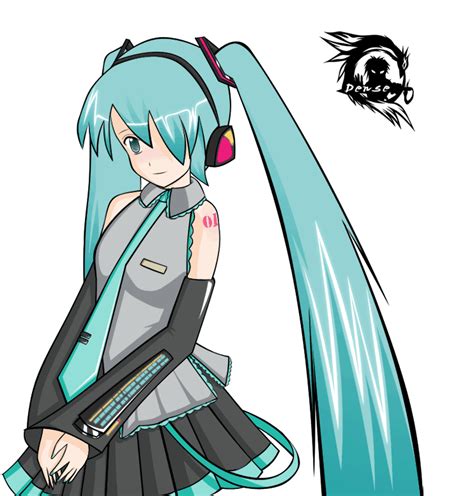 Hatsune Miku animated vector by DensetsuShinobi on DeviantArt