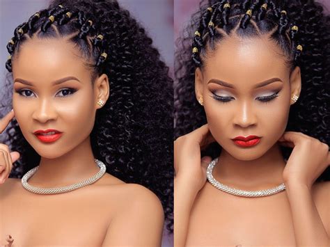 4 Amazing Braided Curly hairstyles – Fashenista