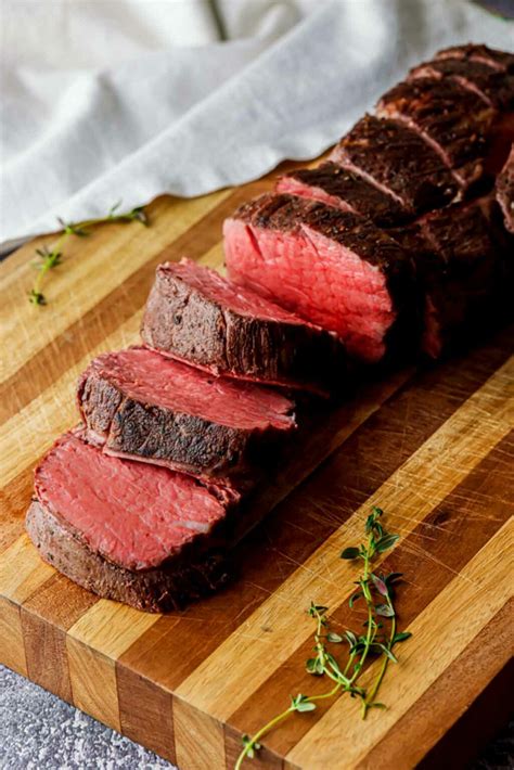 Sous Vide Beef Tenderloin with Red Wine Mushroom Sauce - Went Here 8 This