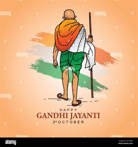 happy gandhi jayanti vector illustration Stock Vector Image & Art - Alamy