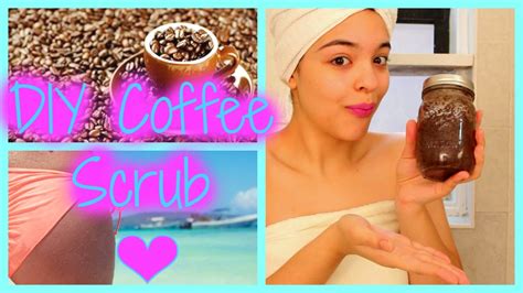 DIY Coffee Scrub // Treatment for Cellulite & MORE! | BigAppleBeauty - YouTube