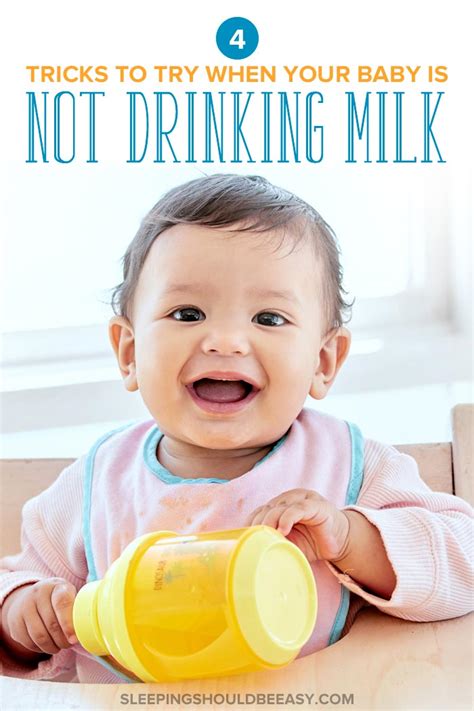 Baby Not Drinking Milk? - Sleeping Should Be Easy