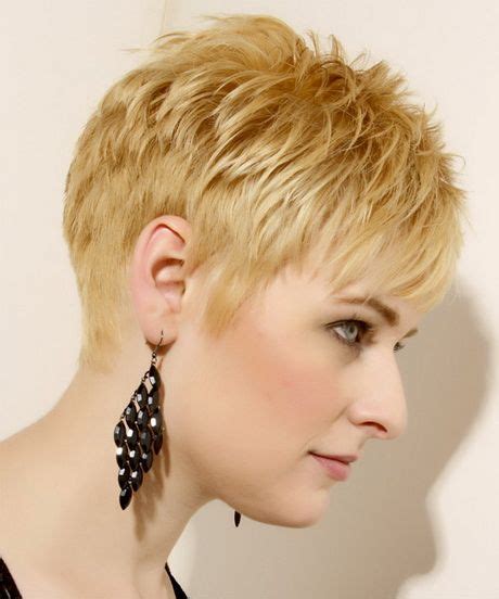 Short Razor Cut Pixie Hairstyles