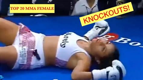 The Greatest Top 20 Female MMA Knockouts - YouTube