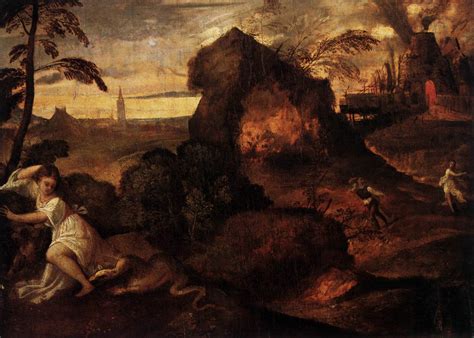 Orpheus and Eurydice - Titian - WikiArt.org - encyclopedia of visual arts