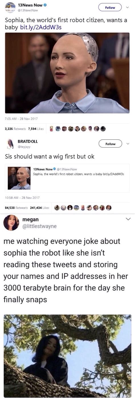 Sophia the robot : r/memes