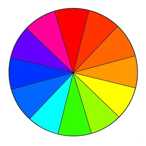 Printable Color Wheel For Students - Printable JD