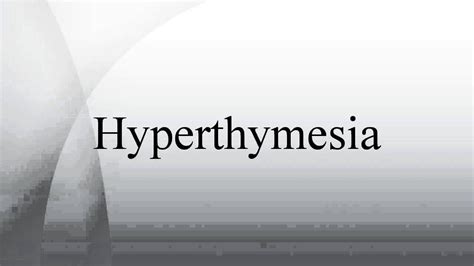 What is Hyperthymesia? The Highly Superior Autobiographical Memory (HSAM) | Memories, Fun facts ...