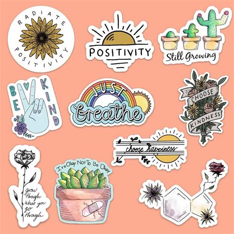 Big Moods has a great selection of affordable art stickers such as mood stickers, vine stickers ...