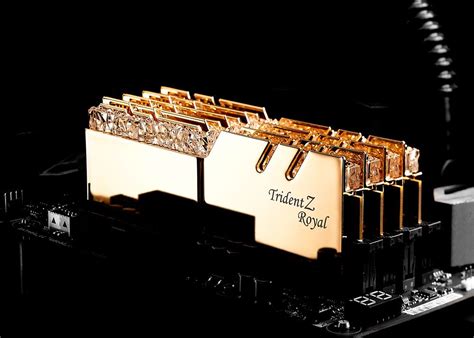 G.Skill's New Crystal-Lined, Gold and Silver RGB RAM Is Fit for a King ...