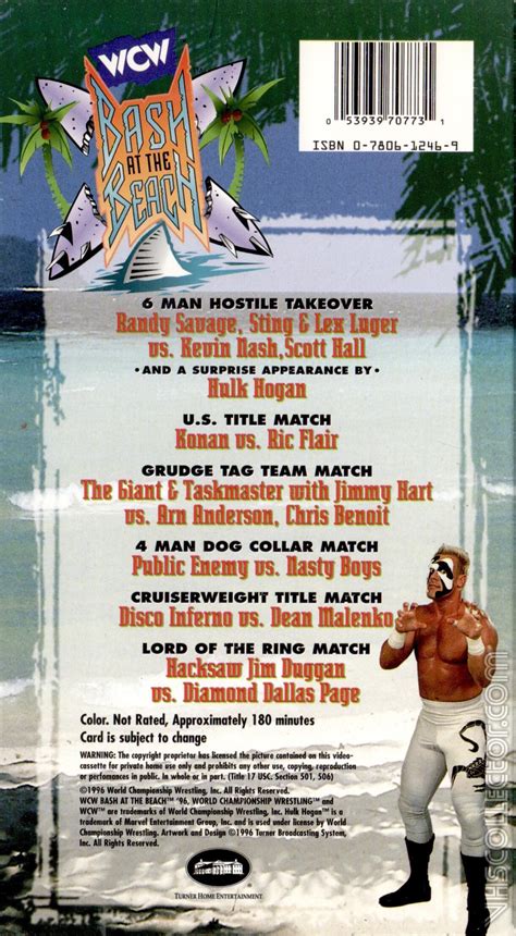 WCW Bash at the Beach '96 | VHSCollector.com